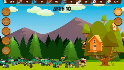Скачать взломанную Zombie Forest HD: Survival [Бесплатные покупки] MOD apk на Андроид