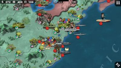 Скачать взломанную World Conqueror 4-WW2 Strategy [Мод меню] MOD apk на Андроид