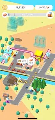 Скачать взломанную Factory Builder：Ленивый Магнат [Бесплатные покупки] MOD apk на Андроид