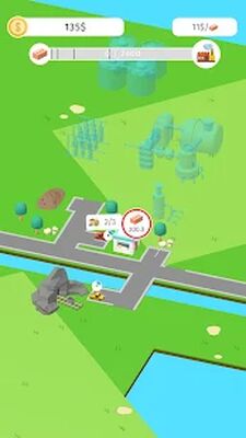 Скачать взломанную Factory Builder：Ленивый Магнат [Бесплатные покупки] MOD apk на Андроид