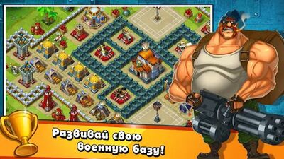 Скачать взломанную Jungle Heat: War of Clans [Много денег] MOD apk на Андроид