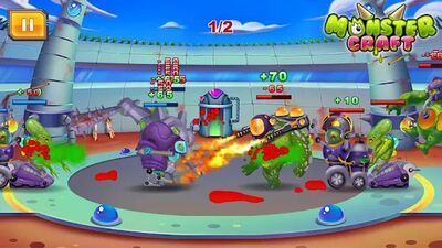 Скачать взломанную MonsterCraft [Много монет] MOD apk на Андроид