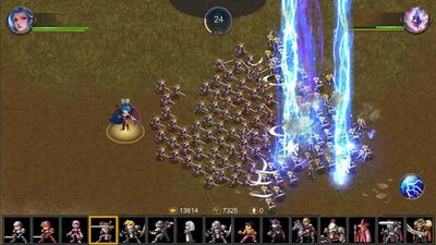 Скачать взломанную Miragine War [Бесплатные покупки] MOD apk на Андроид