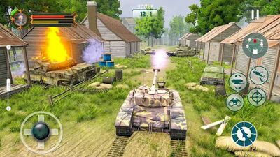Скачать взломанную Танковые игры: военные игры [Много денег] MOD apk на Андроид