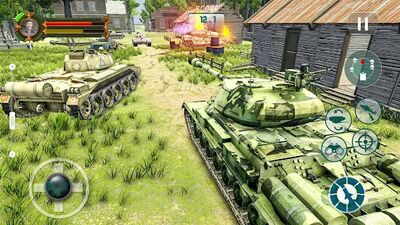 Скачать взломанную Танковые игры: военные игры [Много денег] MOD apk на Андроид