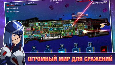 Скачать взломанную Pixel Starships™ [Много денег] MOD apk на Андроид