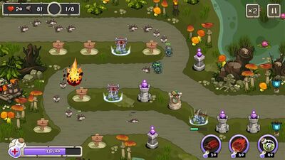 Скачать взломанную Башня обороны король [Много денег] MOD apk на Андроид