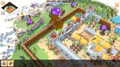Скачать взломанную RTS Siege Up! - Средневековье [Много монет] MOD apk на Андроид