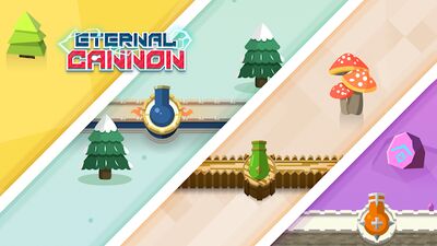 Скачать взломанную Кликер Eternal Cannon [Много денег] MOD apk на Андроид