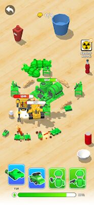 Скачать взломанную Toy Army: Draw Defense [Много денег] MOD apk на Андроид