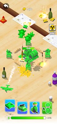 Скачать взломанную Toy Army: Draw Defense [Много денег] MOD apk на Андроид