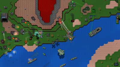 Скачать взломанную Rusted Warfare - Demo [Бесплатные покупки] MOD apk на Андроид