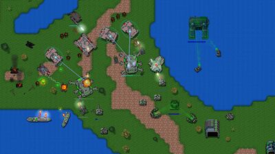 Скачать взломанную Rusted Warfare - Demo [Бесплатные покупки] MOD apk на Андроид