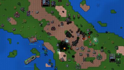 Скачать взломанную Rusted Warfare - Demo [Бесплатные покупки] MOD apk на Андроид