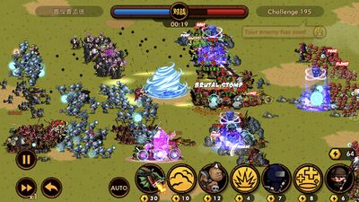 Скачать взломанную Mini Warriors [Бесплатные покупки] MOD apk на Андроид