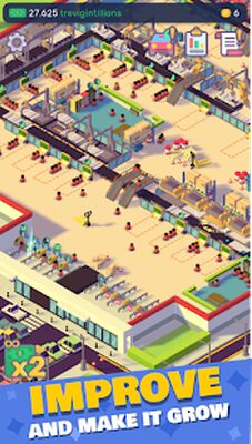 Скачать взломанную Car Industry Tycoon - Idle Car Factory Simulator [Мод меню] MOD apk на Андроид