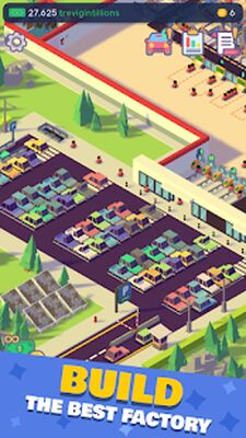 Скачать взломанную Car Industry Tycoon - Idle Car Factory Simulator [Мод меню] MOD apk на Андроид