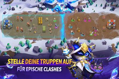 Скачать взломанную Castle Clash: Замок Короля DE [Мод меню] MOD apk на Андроид
