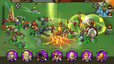 Скачать взломанную Mini Legions [Много денег] MOD apk на Андроид