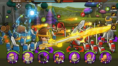 Скачать взломанную Mini Legions [Много денег] MOD apk на Андроид