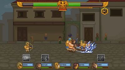 Скачать взломанную Gods of Arena: Стратегическая игра [Много монет] MOD apk на Андроид