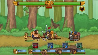 Скачать взломанную Gods of Arena: Стратегическая игра [Много монет] MOD apk на Андроид