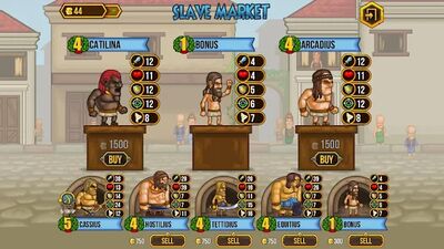 Скачать взломанную Gods of Arena: Стратегическая игра [Много монет] MOD apk на Андроид