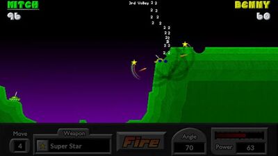 Скачать взломанную Pocket Tanks [Мод меню] MOD apk на Андроид