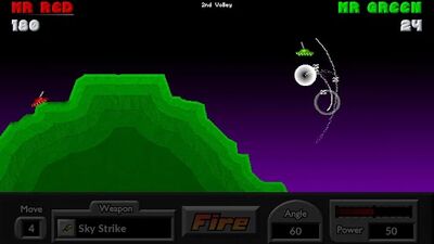 Скачать взломанную Pocket Tanks [Мод меню] MOD apk на Андроид