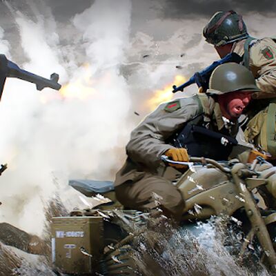 Скачать взломанную World at War: WW2 Strategy MMO [Много монет] MOD apk на Андроид