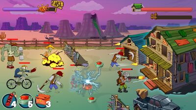 Скачать взломанную Zombie Ranch. Стрелялки на выживание [Бесплатные покупки] MOD apk на Андроид