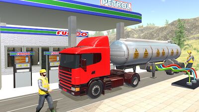 Скачать взломанную Oil Tanker Truck Driving Games [Бесплатные покупки] MOD apk на Андроид