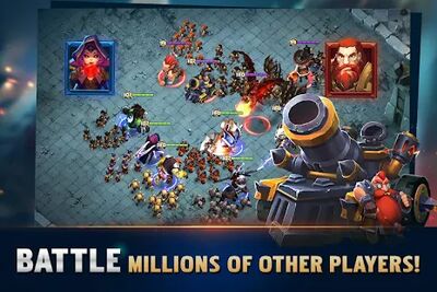 Скачать взломанную Clash of Lords 2: Guild Castle [Бесплатные покупки] MOD apk на Андроид