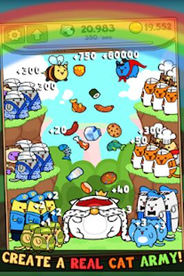 Скачать взломанную Kitty Cat Clicker: Feed a Cat [Мод меню] MOD apk на Андроид