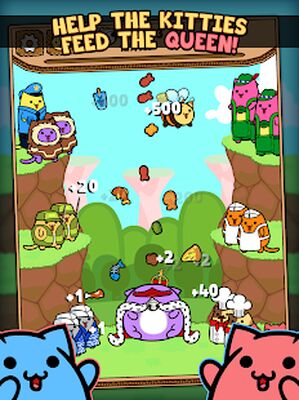 Скачать взломанную Kitty Cat Clicker: Feed a Cat [Мод меню] MOD apk на Андроид