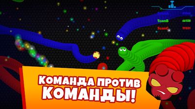 Скачать взломанную Snaky .io - ММО PvP Червячки [Бесплатные покупки] MOD apk на Андроид