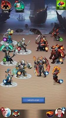 Скачать взломанную Gods and Glory: War for the Throne [Много монет] MOD apk на Андроид
