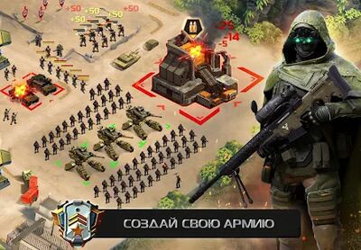 Скачать взломанную Soldiers Inc: Mobile Warfare [Много денег] MOD apk на Андроид
