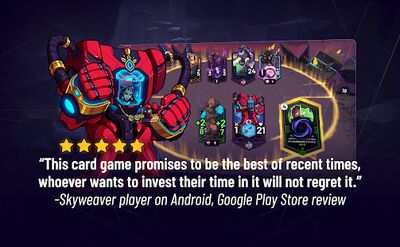 Скачать взломанную Skyweaver - TCG & Deck Builder [Много денег] MOD apk на Андроид