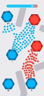 Скачать взломанную Clash of Dots - 1v1 RTS [Бесплатные покупки] MOD apk на Андроид