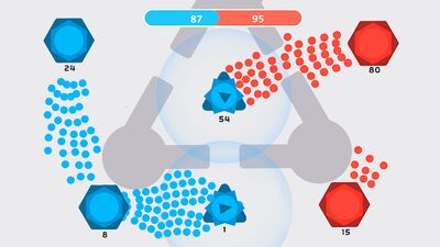 Скачать взломанную Clash of Dots - 1v1 RTS [Бесплатные покупки] MOD apk на Андроид