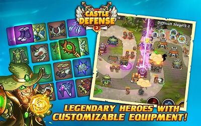 Скачать взломанную Castle Defense 2 [Много денег] MOD apk на Андроид