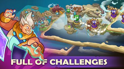 Скачать взломанную King of Defense: стратегия [Много денег] MOD apk на Андроид