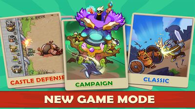 Скачать взломанную King of Defense: стратегия [Много денег] MOD apk на Андроид