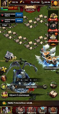 Скачать взломанную Clash of Kings:The West [Много денег] MOD apk на Андроид