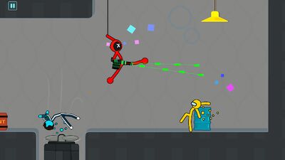 Скачать взломанную Stickman Fighting: Stick Fight [Бесплатные покупки] MOD apk на Андроид