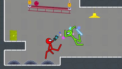 Скачать взломанную Stickman Fighting: Stick Fight [Бесплатные покупки] MOD apk на Андроид