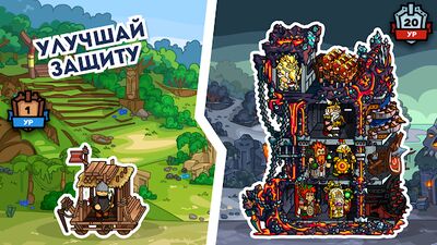 Скачать взломанную Towerlands - защита башни и замка [Мод меню] MOD apk на Андроид
