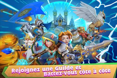 Скачать взломанную Castle Clash : Guild Royale [Много монет] MOD apk на Андроид