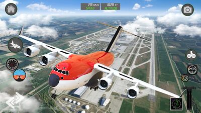Скачать взломанную пилот полет симулятор игры [Мод меню] MOD apk на Андроид